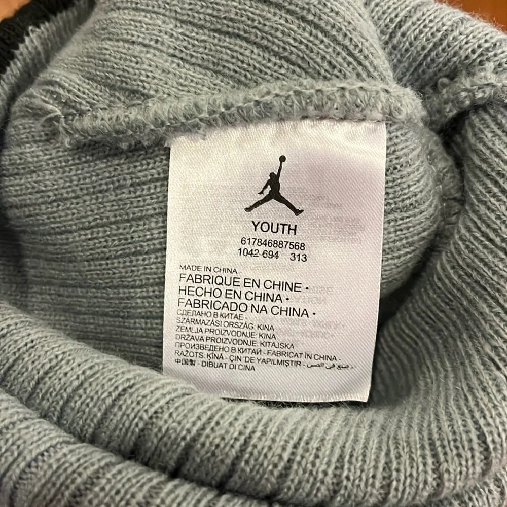 Jordan Nike Winter Beanie Hat Youth Boys Girls Size 8-20 new stealth